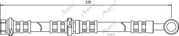 APEC BRAKING stabdžių žarnelė HOS3278